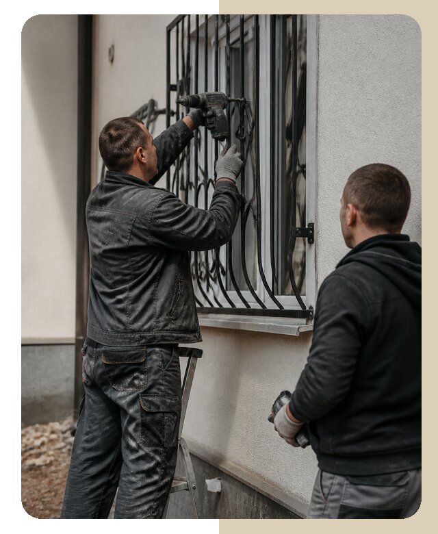 Установка наружных решеток в Минусинске от 4979 р. | ДвериЛегко-Мнс